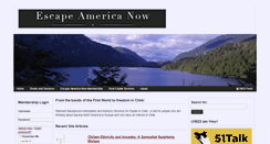 Desktop Screenshot of escapeamericanow.info