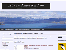 Tablet Screenshot of escapeamericanow.info